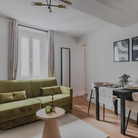 公寓 Charming Flat - 1br-4p - Voltaire-nation